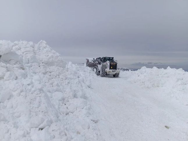 İlkbahar'da birçok il beyaza büründü, yollar ulaşıma kapandı - Resim: 4