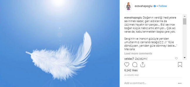 Ece Vahapoğlu kötü haberi böyle haberi duyurdu - Resim: 2