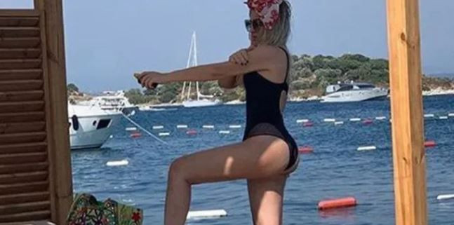 Selin Ciğerci ve Gökhan Çıra yaz sezonunu açtı! Bodrum'da ilgi odağı oldular - Resim: 3