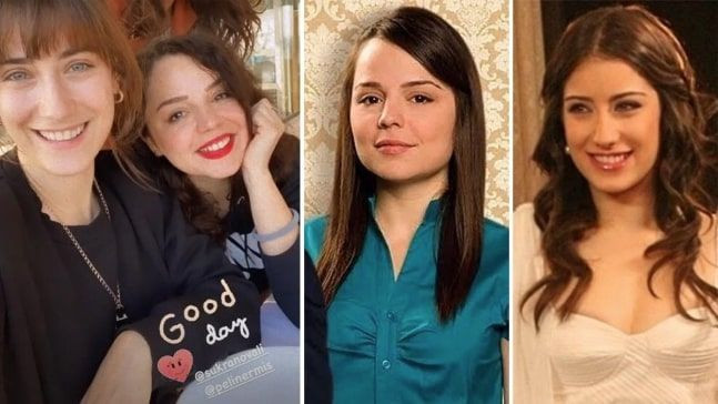 Aşk-ı Memnu yıldızları bir araya geldi Hazal Kaya ve Pelin Ermiş pozlarını paylaştı - Resim: 1