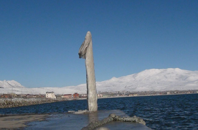 Sodalı suyu olan Van Gölü bile dondu - Resim: 4