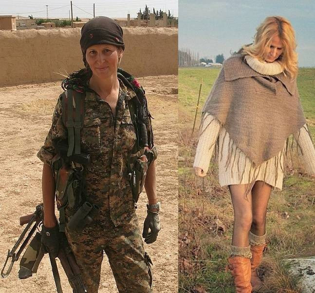 Mankendi YPG teröristi oldu! Hanna Bohman'ın eski hali - Resim: 2