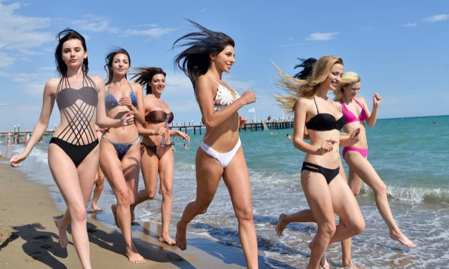 Burası Antalya! Kraliçe adayları nefes kesti - Resim: 2