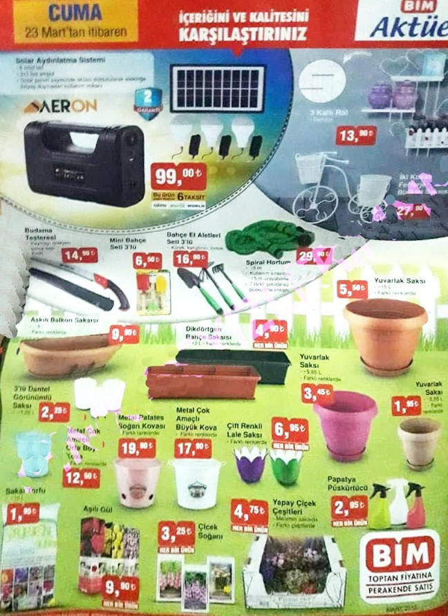 BİM 23 Mart aktüel indirim listesi sınırlı stok ürünleri  - Resim: 2