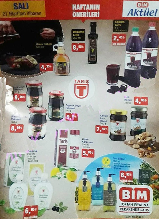 BİM 23 Mart aktüel indirim listesi sınırlı stok ürünleri  - Resim: 3