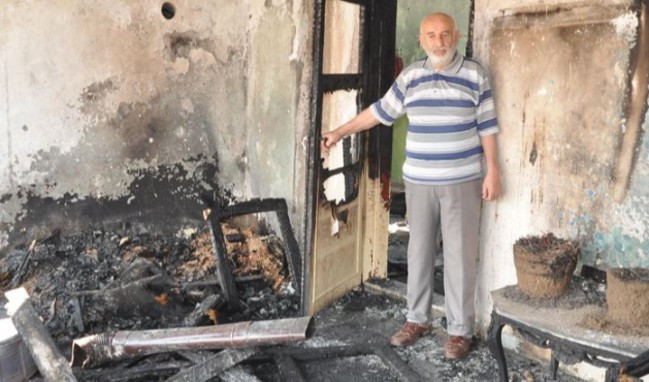 Televizyonda görüp denedi evi yaktı - Resim: 1