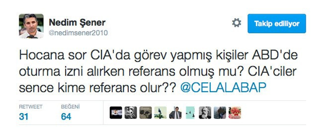 Nedim Şener'in CIA göndermesi Gülen'e kefil olanların listesi - Resim: 4