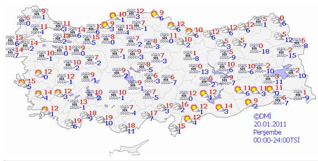 Dikkat! meteorolojiden uyarı var! - Resim: 1