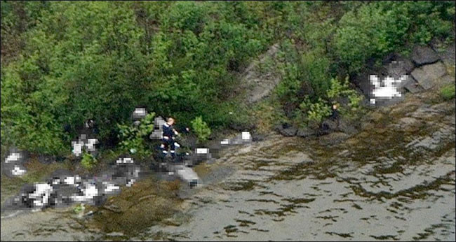 Norveç'te katliamın fotoğrafı - Resim: 1