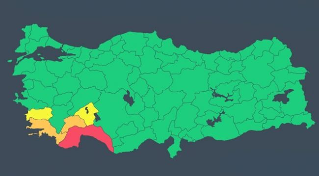 Antalya'da büyük bir yağış bekleniyor! 6 ilçede alarm bütün izinler iptal - Resim: 3