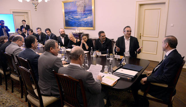 Başbakanlık'ta gece yarısı zirvesi - Resim: 2