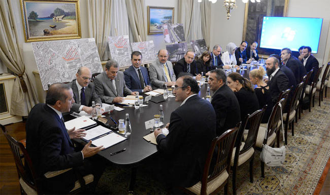 Başbakanlık'ta gece yarısı zirvesi - Resim: 3