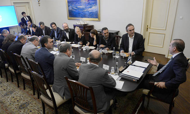 Başbakanlık'ta gece yarısı zirvesi - Resim: 4