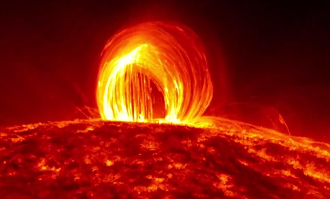 Ateş yağmurunun büyüleyici görüntüsü - Resim: 3