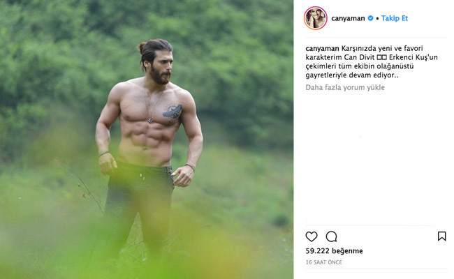 Setten ilk paylaşım geldi! Can Yaman'ın yeni hali efsane - Resim: 2