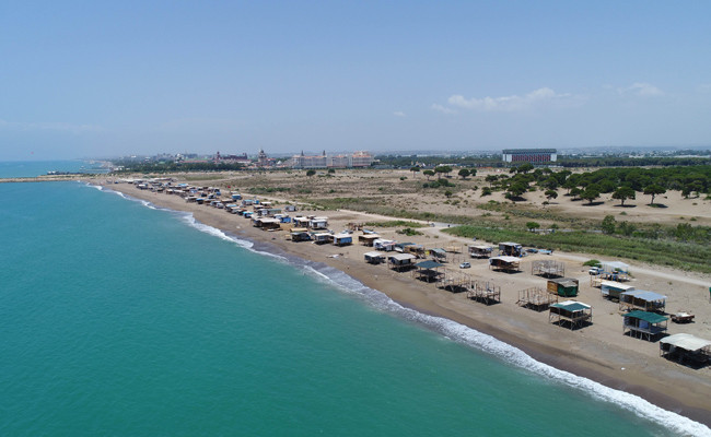 Antalya'da bulunan Kumköy sahili vatandaşların akınına uğradı! - Resim: 2