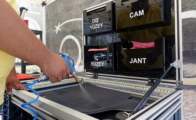 Otomobilini yıkarken ilham aldı apartmanın bodrumunda icat etti! - Resim: 2