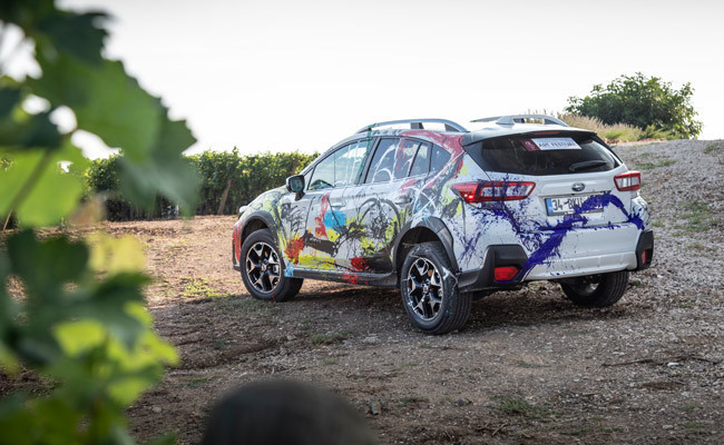 Sanat eserine dönüşen Subarı XV modeli festivale damga vurdu - Resim: 2