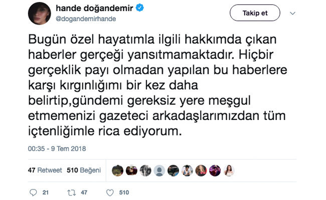 Önce Burak Yılmaz sonra bir başkası Hande Doğandemir sonunda isyan etti! - Resim: 2