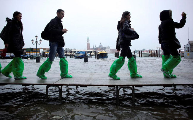 Venedik sular altında kaldı - Resim: 3
