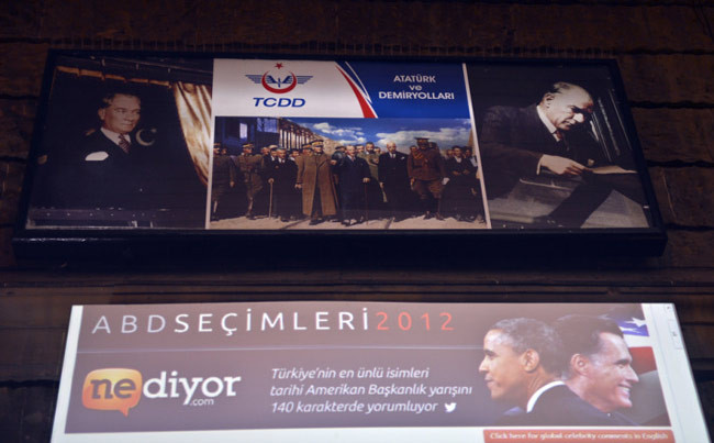 Haydarpaşa Garı'nda seçim gecesi - Resim: 1