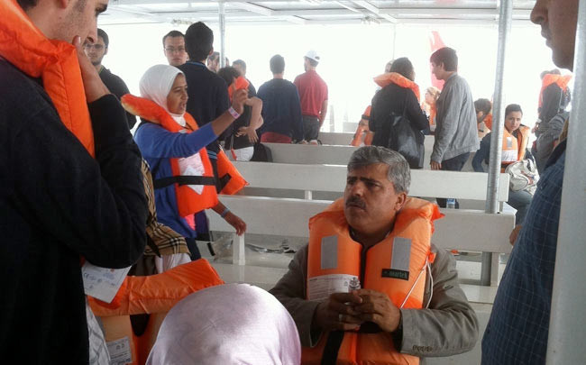 2 yolcu teknesi çarpıştı - Resim: 1