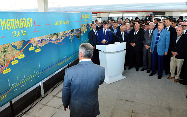 Erdoğan Marmaray'ı test etti - Resim: 4