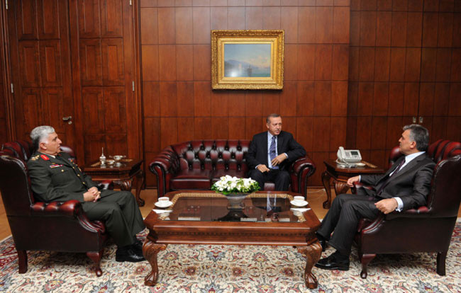 Köşk'te kritik üçlü zirve - Resim: 3