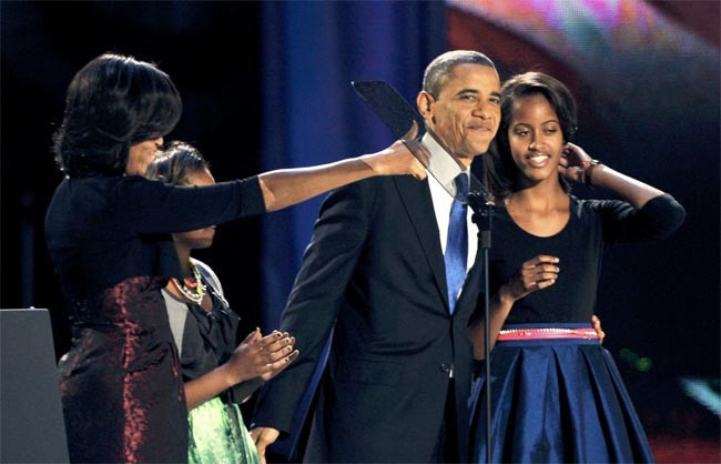 Obama zaferini böyle kutladı - Resim: 2