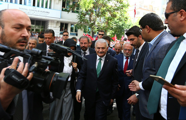 Yıldırım ve Bahçeli Erdoğan'ın adaylığı için YSK'da!  - Resim: 2