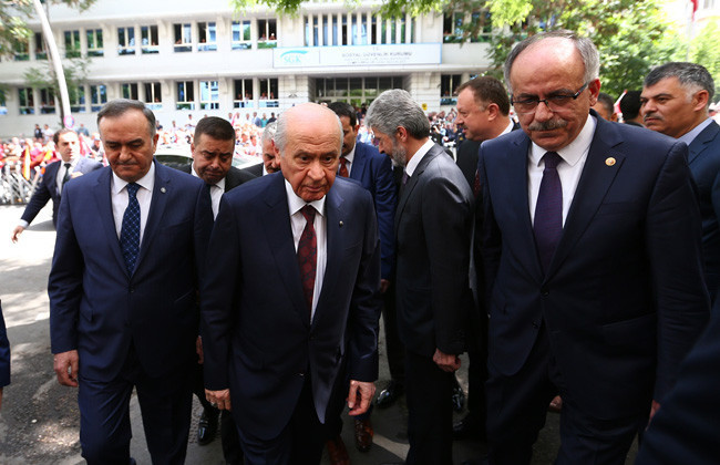 Yıldırım ve Bahçeli Erdoğan'ın adaylığı için YSK'da!  - Resim: 4