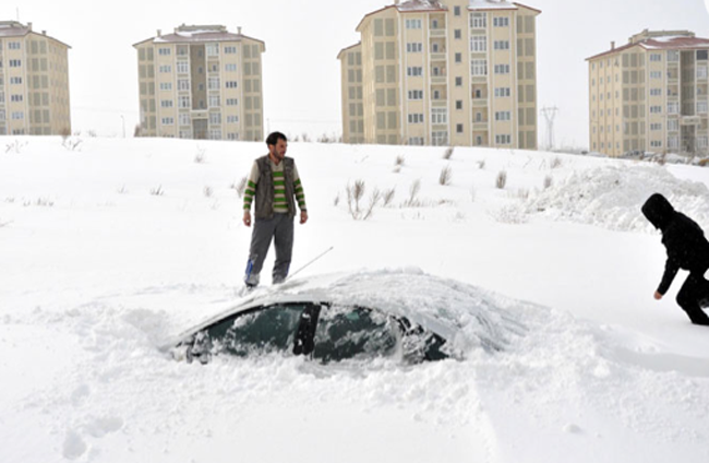 Erzurum -32 dereceyi gördü - Resim: 2