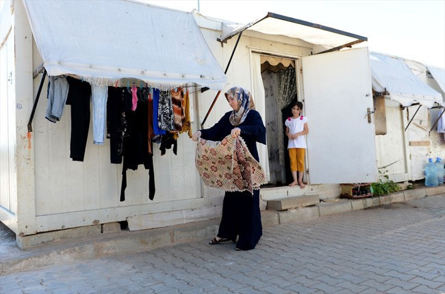 Konteyner kentte hüzünlü bayram hazırlığı - Resim: 4