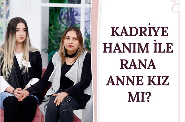 Kadriye Rana kızım diyordu DNA sonuçları Esra Erol'da açıklandı - Resim: 1