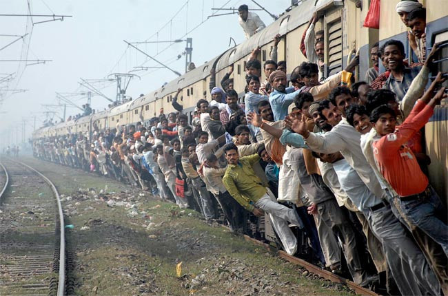 Hindistan'da trenle seyahat  - Resim: 1