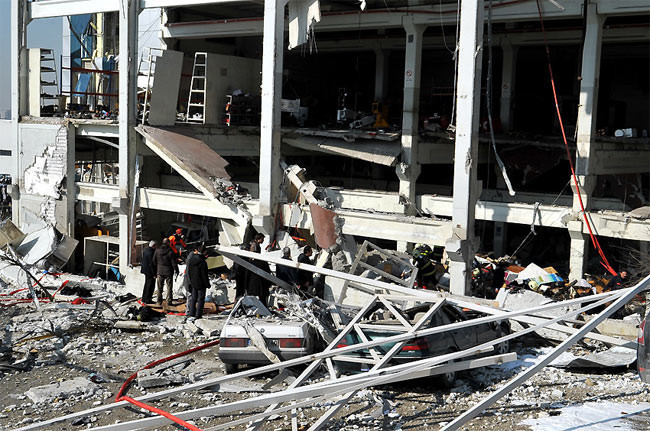 Patlamanın ardından Ostim bu hale geldi - Resim: 1