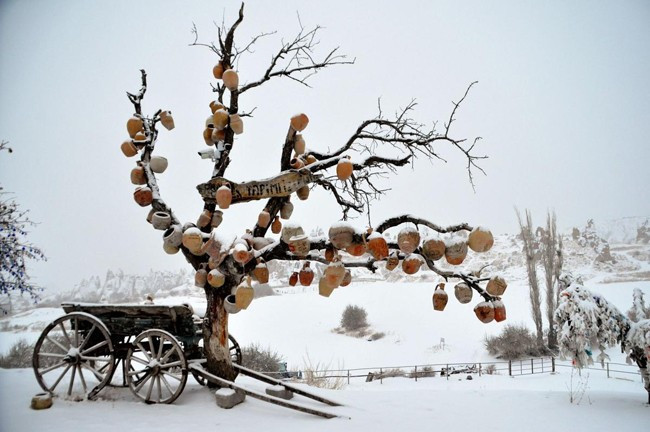 Peribacaları beyaza büründü - Resim: 4