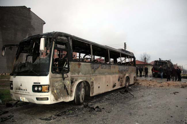 Kütahya'da LPG tankı böyle patladı! - Resim: 1