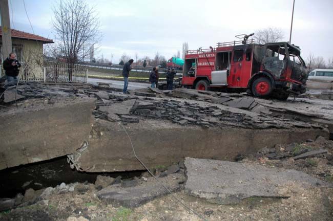 Kütahya'da LPG tankı böyle patladı! - Resim: 4