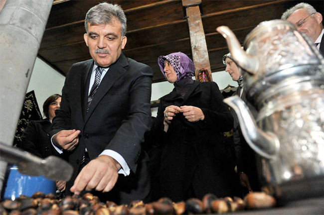 Gül'ün kestane keyfi - Resim: 1