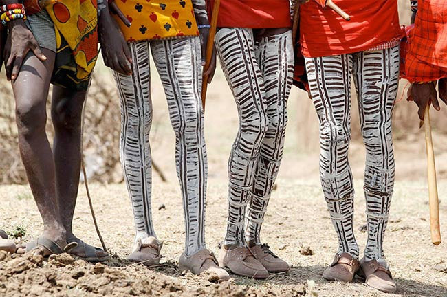 Kabilenin gençleri karizmayı çizdirdi - Resim: 4