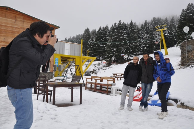 Yılın ilk karı yağdı - Resim: 1