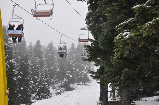 Yılın ilk karı yağdı - Resim: 4