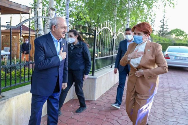 Kemal Kılıçdaroğlu ve Meral Akşener iftarda buluştu - Resim: 2