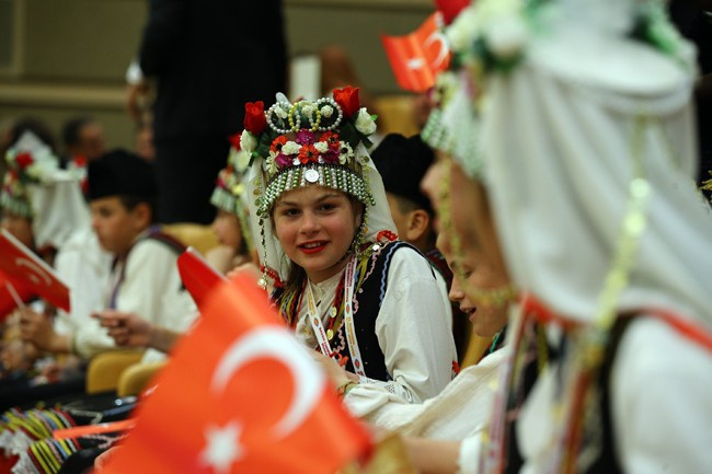 Cumhurbaşkanlığı Külliyesi'nde renkli görüntüler - Resim: 1