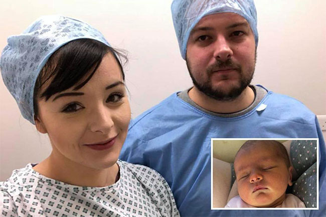 Facebook'tan topladıkları yardımlarla bebek sahibi oldular - Resim: 4