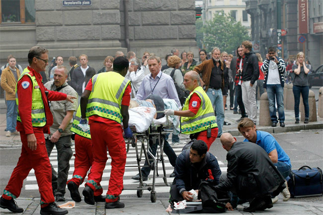 Norveç'te katliam gibi saldırı - Resim: 1