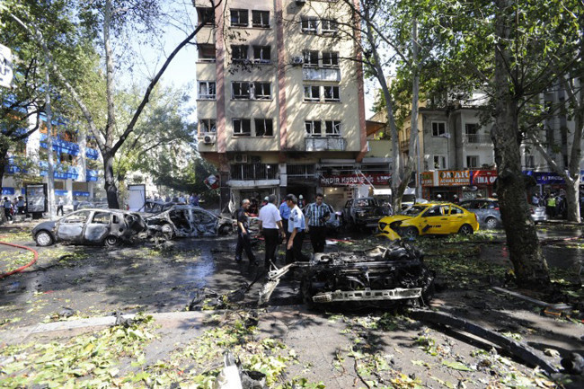 Kızılay'daki patlamadan ilk görüntüler - Resim: 4