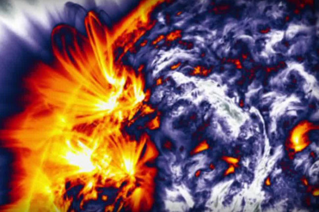 Güneşi hiç böyle görmediniz - Resim: 1