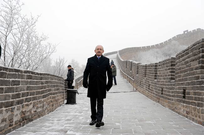 Kılıçdaroğlu Çin seddinde - Resim: 1